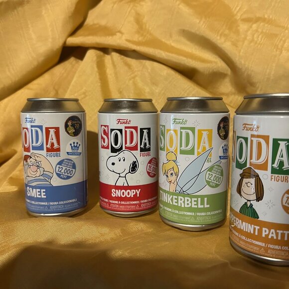 Funko Characters  Soda Cans - Picture 1 of 9